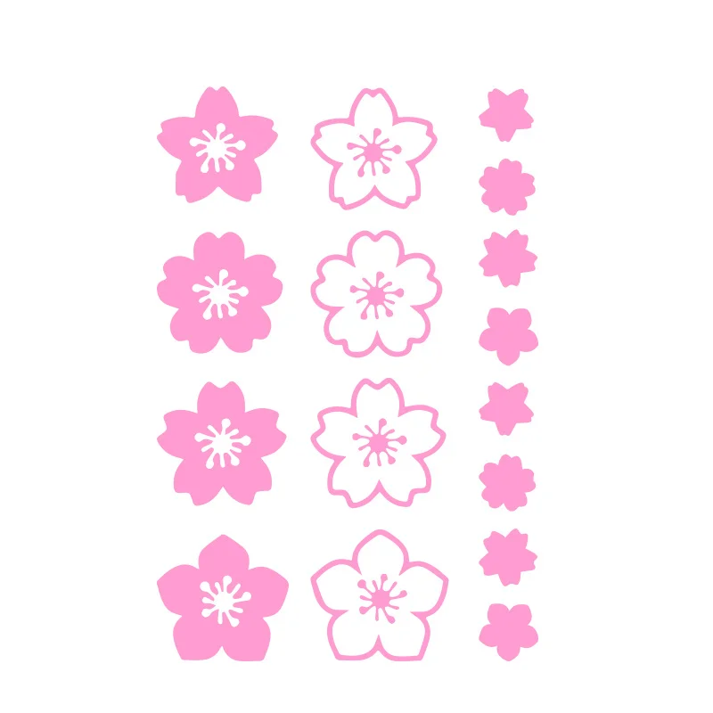 Cherry Blossom Car Sticker Set, Multiple Colors Available Rear Window and Bumper Decals, Japanese Floral Car Decoration Stickers
Cherry Blossom Car Sticker Set, Multiple Colors Available Rear Window and Bumper Decals, Japanese Floral Car Decoration Stickers
