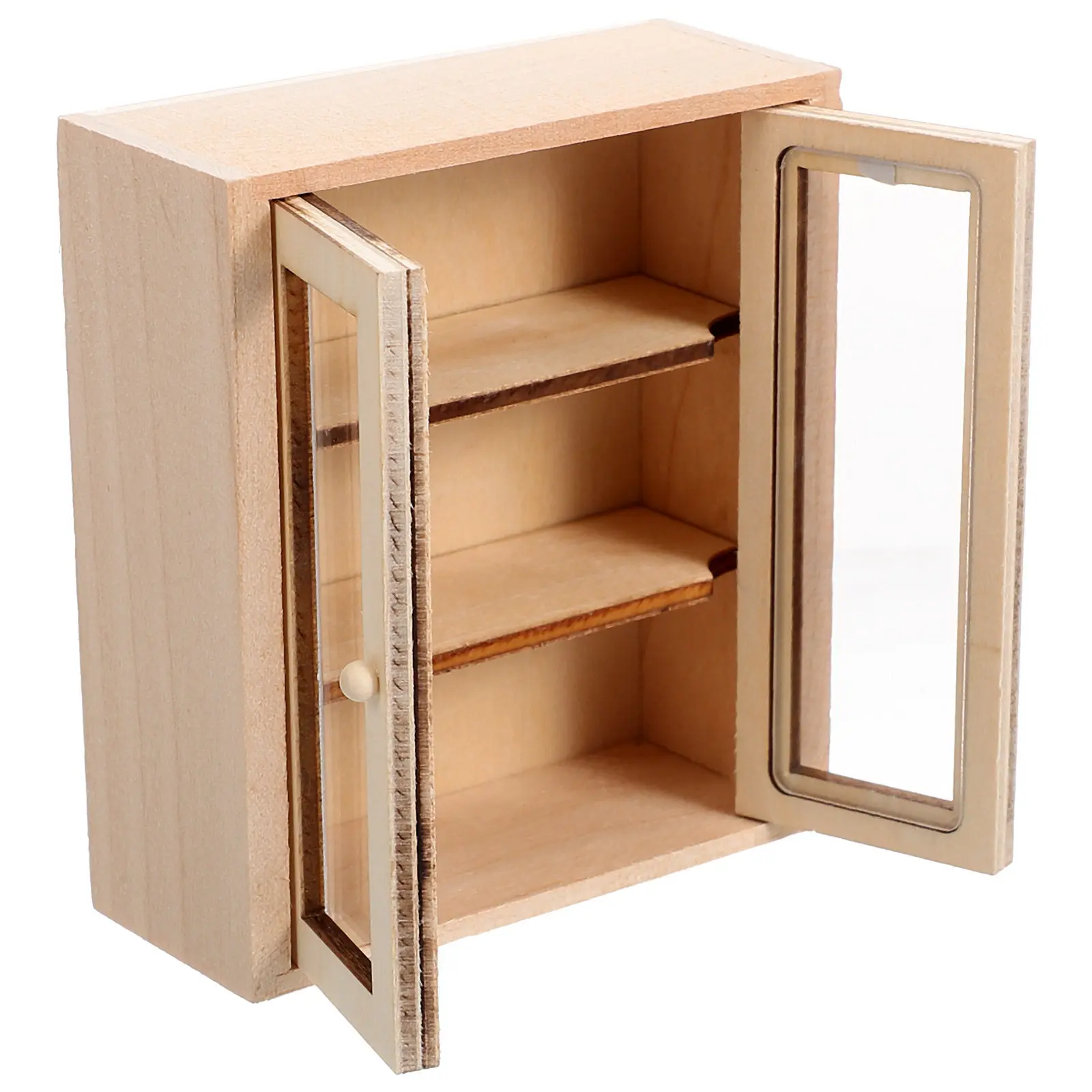 Miniature Cabinet Wooden Mini Furniture Unpainted Retro Double Door Storage Cabinet Photo Prop Mini House Accessory
Miniature Cabinet Wooden Mini Furniture Unpainted Retro Double Door Storage Cabinet Photo Prop Mini House Accessory