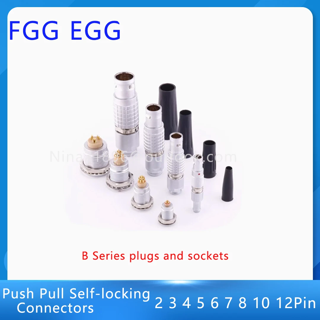 1 Set 5 Set FGG EGG 00B 0B 1B 2B Push Pull Self-locking Connectors Male Plug Female Sockets 2 3 4 5 6 7 8 9 10 12 Pin
1 Set 5 Set FGG EGG 00B 0B 1B 2B Push Pull Self-locking Connectors Male Plug Female Sockets 2 3 4 5 6 7 8 9 10 12 Pin
