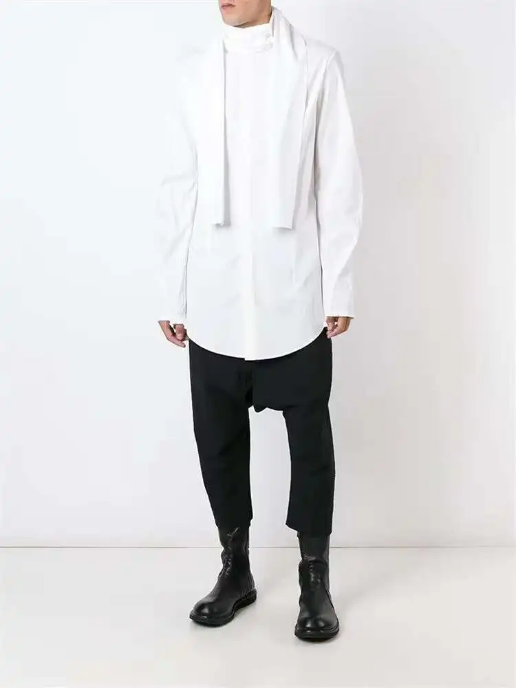Men's New Style Men's Hair Stylist Fashion French Shirt Wedding Dress Shirt Large Size Shirt
Men's New Style Men's Hair Stylist Fashion French Shirt Wedding Dress Shirt Large Size Shirt