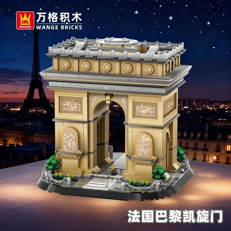 1377Pcs Paris Arc De Triomphe Model, French Monument, Assembly Toys for Kidsren and Adults, Collectible Building, Gift
1377Pcs Paris Arc De Triomphe Model, French Monument, Assembly Toys for Kidsren and Adults, Collectible Building, Gift