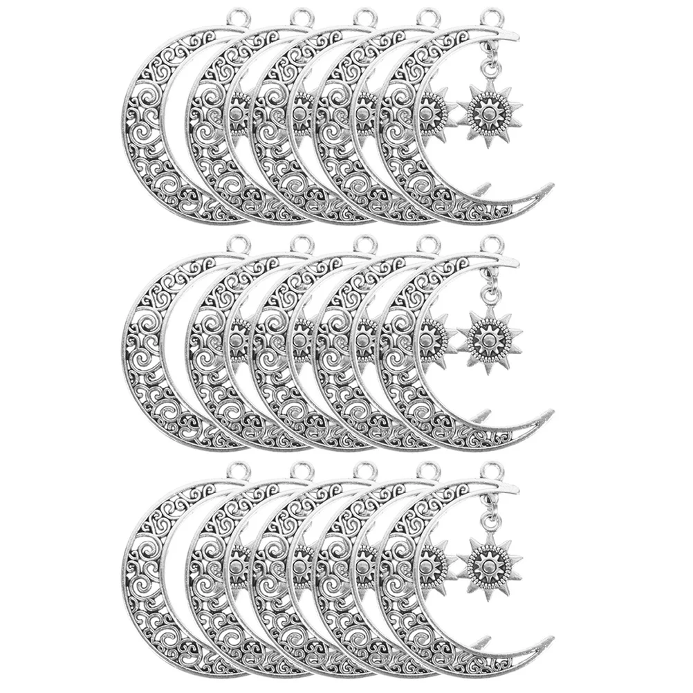 15pcs Moon Sun Pendant Necklace Alloy Vintage DIY Charms Bracelet Accessory Gold Zodiac Planet Style Home Decor
15pcs Moon Sun Pendant Necklace Alloy Vintage DIY Charms Bracelet Accessory Gold Zodiac Planet Style Home Decor
