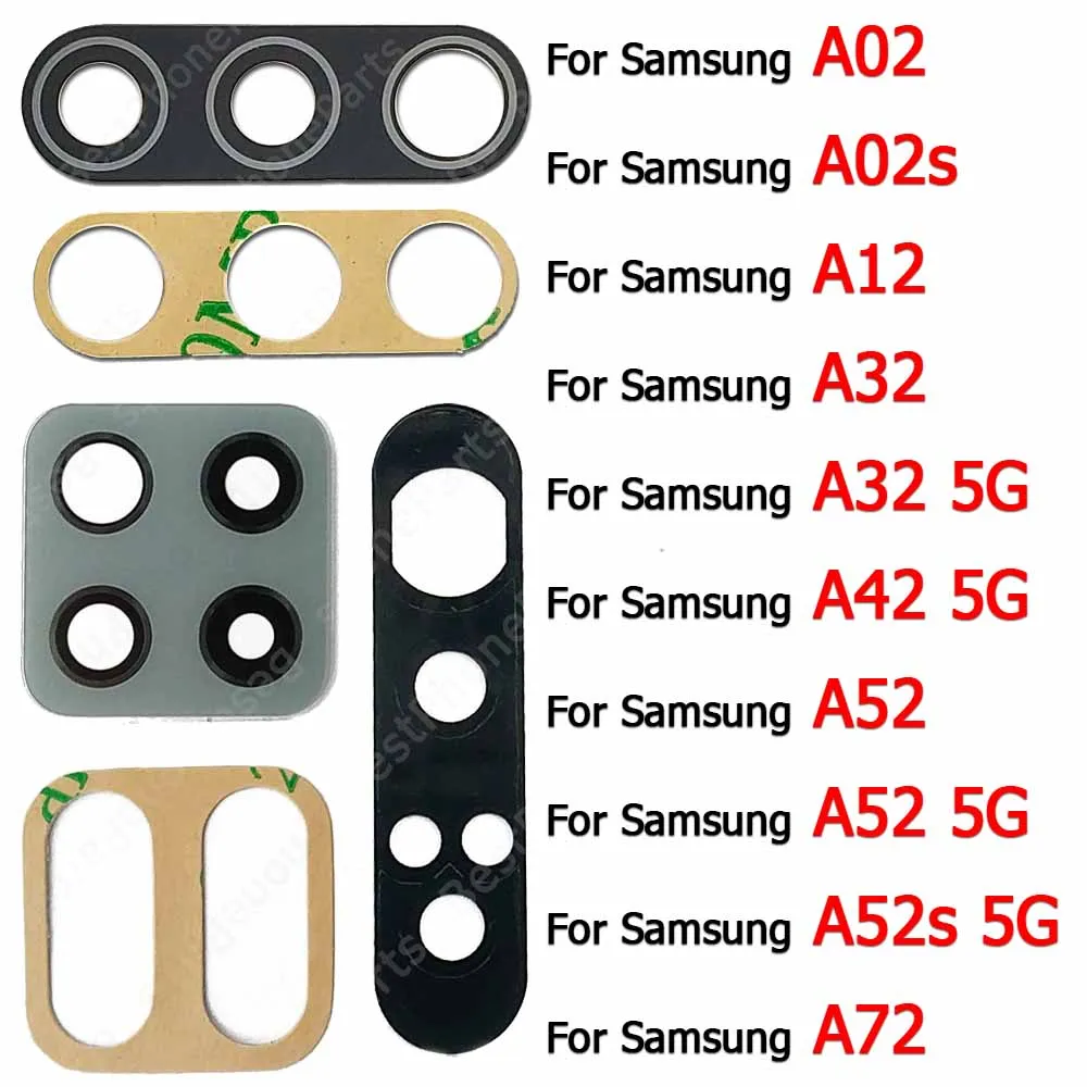 Rear Back Lens Cover For Samsung Galaxy A52 A52s A72 5G A02 A02s A12 A32 A42 Camera Lens Glass Replacement Repair Spare Parts
Rear Back Lens Cover For Samsung Galaxy A52 A52s A72 5G A02 A02s A12 A32 A42 Camera Lens Glass Replacement Repair Spare Parts