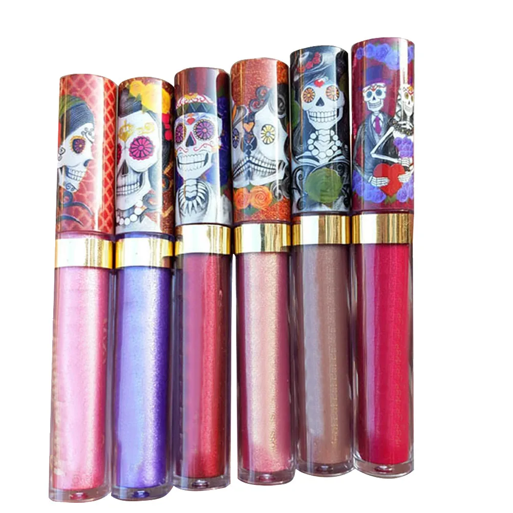 6pcs Lip Gloss Lipstick Matte Effect Skull Head 01 02 03 04 05 06 Party Date Daily Makeup Compact Size Easy Carry Store Good
6pcs Lip Gloss Lipstick Matte Effect Skull Head 01 02 03 04 05 06 Party Date Daily Makeup Compact Size Easy Carry Store Good