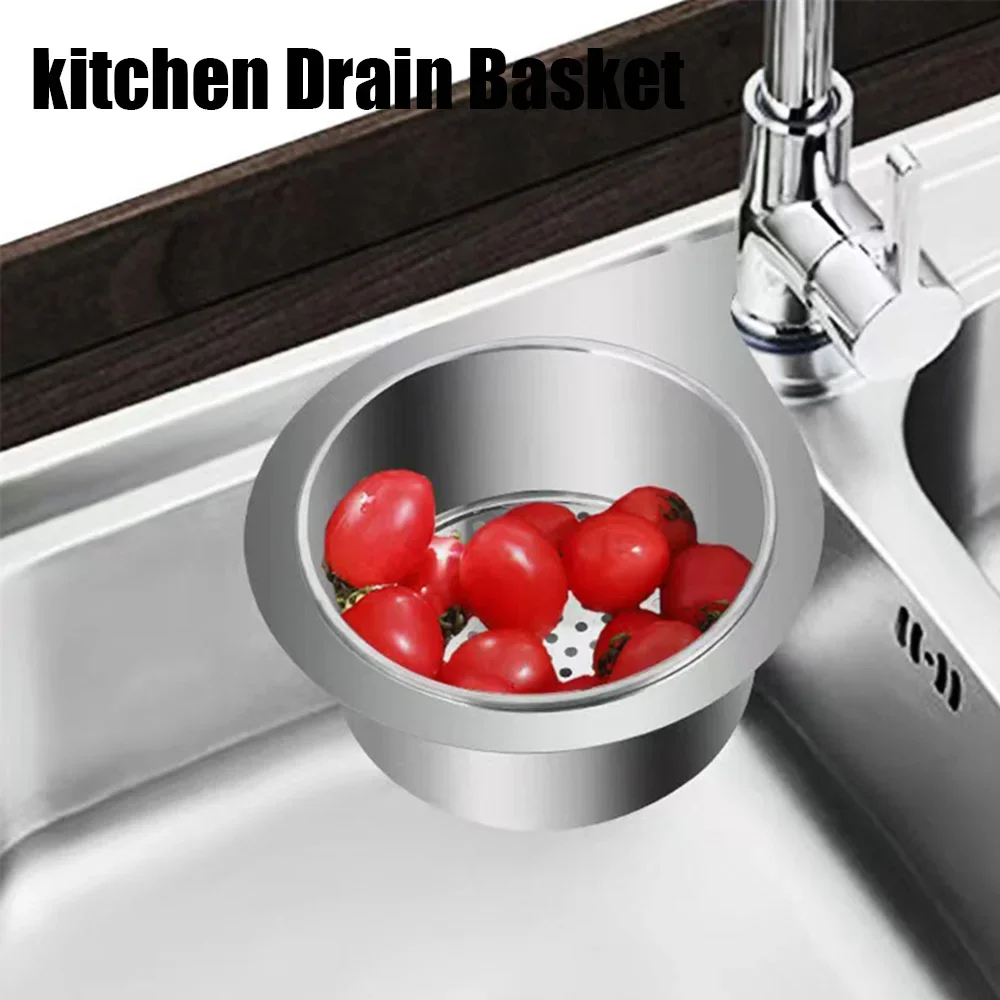 Multifunctional Drain Basket Kitchen Sink Strainer Stainless Sink Drain Filter Hanging Dry Wet Separation Garbage Filter Screen
Multifunctional Drain Basket Kitchen Sink Strainer Stainless Sink Drain Filter Hanging Dry Wet Separation Garbage Filter Screen