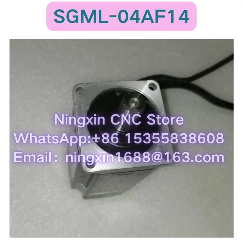Second-hand SGML-04AF14 Servo Motor Functional test OK Fast delivery
Second-hand SGML-04AF14 Servo Motor Functional test OK Fast delivery