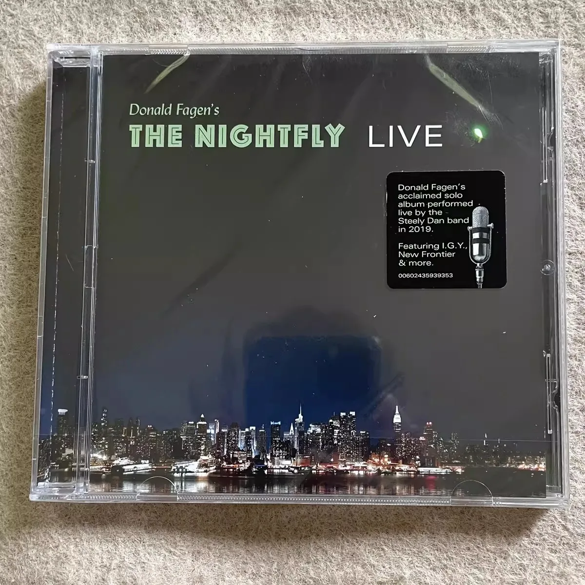 Donald Fagen The Nightfly Live – American Jazz Rock Steely Dan Band Live Performance Classic Solo Album Music Collectible
Donald Fagen The Nightfly Live – American Jazz Rock Steely Dan Band Live Performance Classic Solo Album Music Collectible