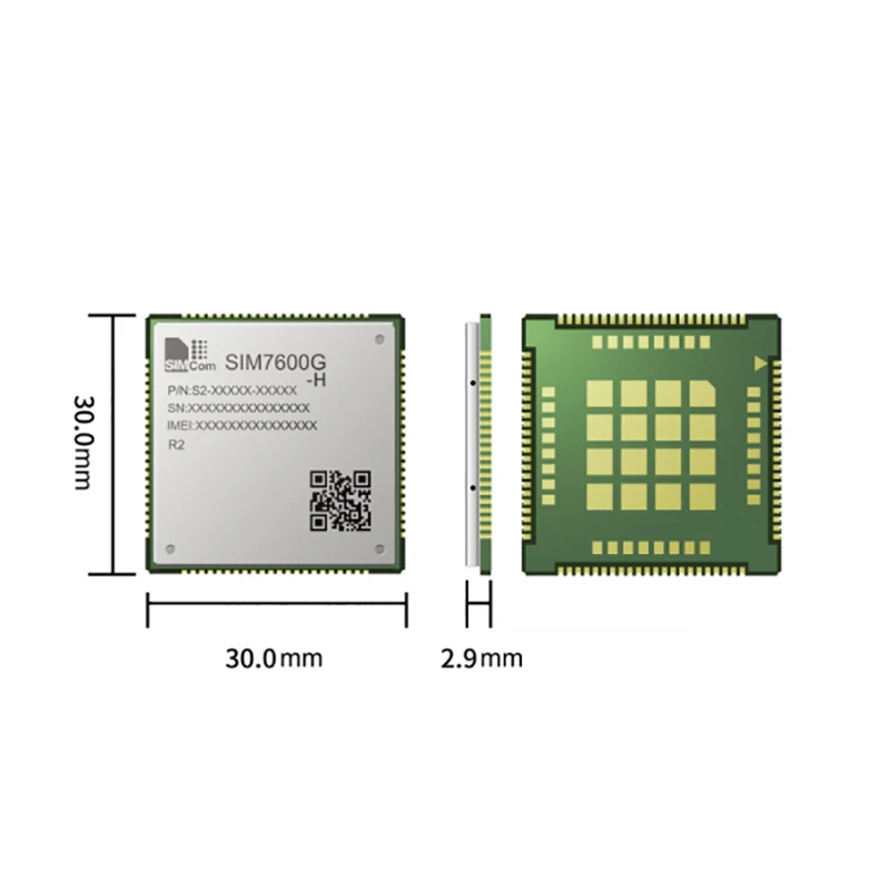 SIMCOM SIM7600G-H R2 LTE Cat4 Module Multi-constellation GNSS Receiver Compatible With SIM7600E-H SIM7600SA-H SIM7600E-H SIM7600
SIMCOM SIM7600G-H R2 LTE Cat4 Module Multi-constellation GNSS Receiver Compatible With SIM7600E-H SIM7600SA-H SIM7600E-H SIM7600