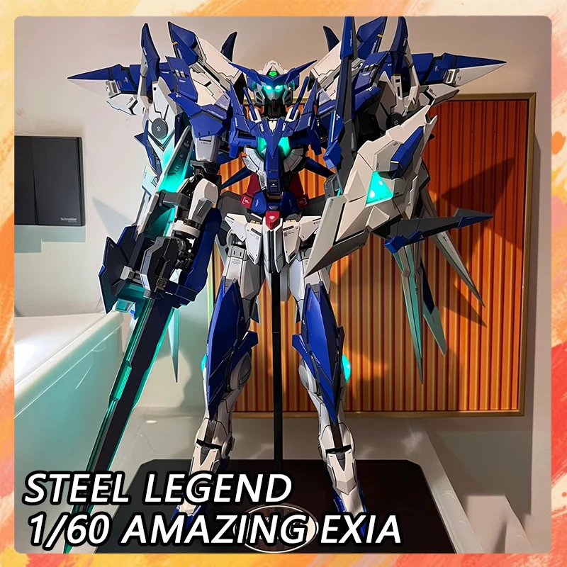 Steel Legend PG Amazing Exia Action Figures PPGN-001 Anime Figure 1/60 Alloy Skeleton Finished Model Plastic Toys Birthday Gift
Steel Legend PG Amazing Exia Action Figures PPGN-001 Anime Figure 1/60 Alloy Skeleton Finished Model Plastic Toys Birthday Gift