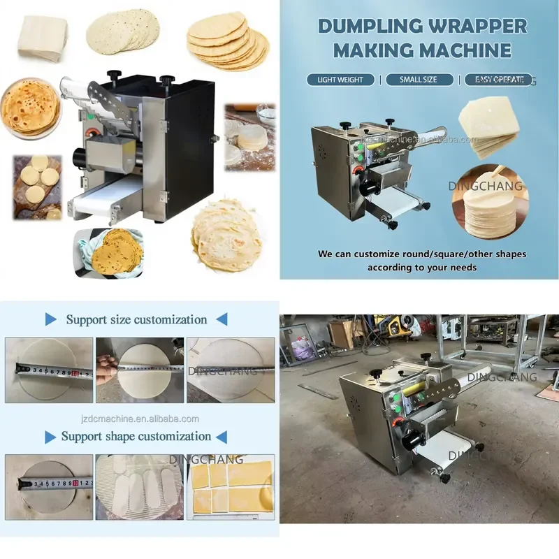 Factory Price Dumpling Wrapper Large Chapati Roti Maker Machine Tortilla Making Machine Automatic Pita Bread
Factory Price Dumpling Wrapper Large Chapati Roti Maker Machine Tortilla Making Machine Automatic Pita Bread