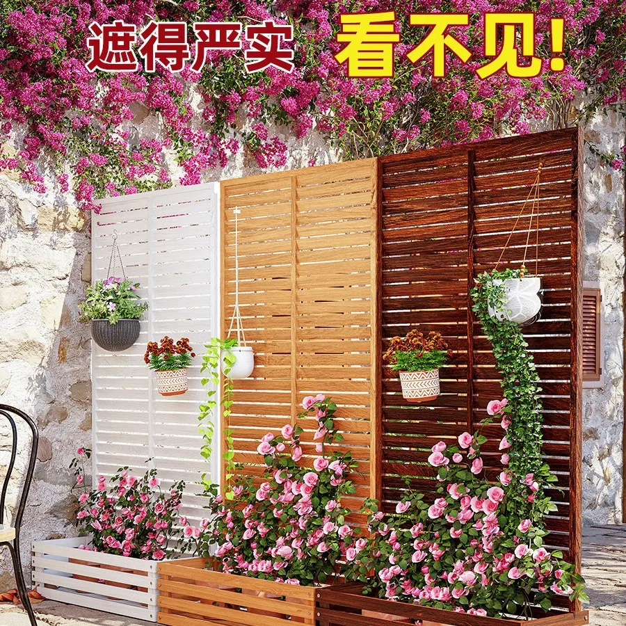 Antiseptic wood fence, courtyard partition fence planting, vine climbing frame grid, flower box, guardrail, louver screen
Antiseptic wood fence, courtyard partition fence planting, vine climbing frame grid, flower box, guardrail, louver screen