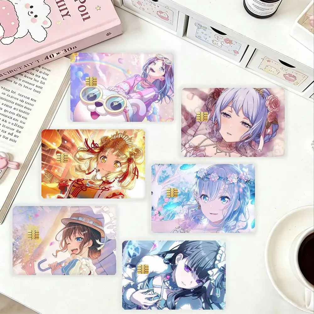 BanG Dream HD Waterproof Card Skins Protective Stickers for Credit Bank Game Cards
BanG Dream HD Waterproof Card Skins Protective Stickers for Credit Bank Game Cards