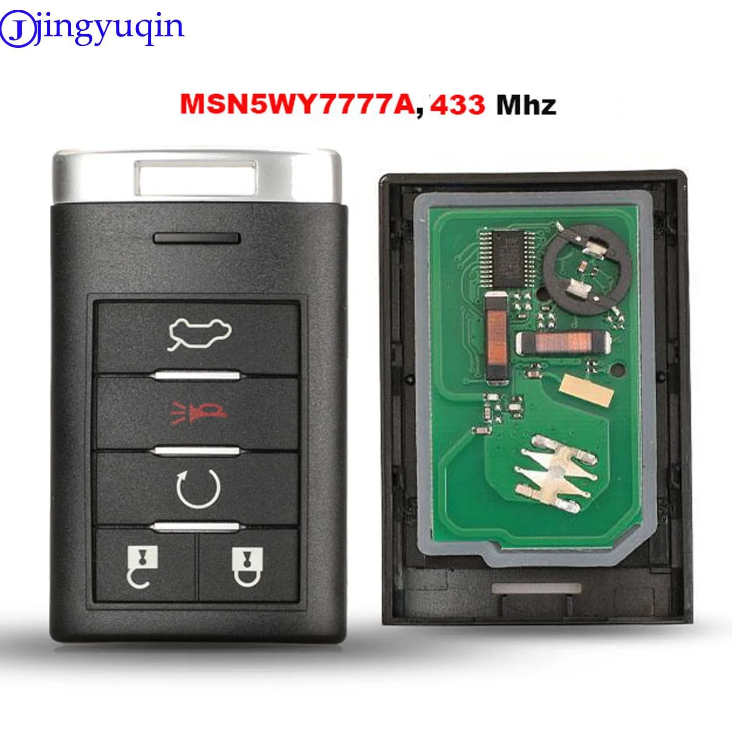 jingyuqin Entry Fob 315/433Mhz MSN5WY7777A For Cadillac SRX CTS CTS CTS Coupe ID46 Chip Remote Car Key
jingyuqin Entry Fob 315/433Mhz MSN5WY7777A For Cadillac SRX CTS CTS CTS Coupe ID46 Chip Remote Car Key
