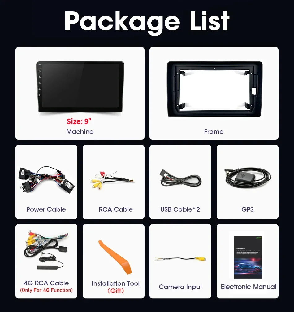 Android 14 Radio Car Multimedia Player 7862 8+256 radio Touch Screen For Audi A3 2 8P 2003 - 2013 Wireless CarPlay
Android 14 Radio Car Multimedia Player 7862 8+256 radio Touch Screen For Audi A3 2 8P 2003 - 2013 Wireless CarPlay