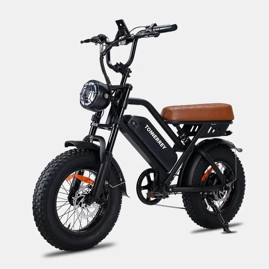 Tonnerrey T16 1000W 48V 15.6AH Electric Bicycle 16" Fat Tire E-Bike 22 MPH Max Speed 80 Miles Range Ebike for Teens Adults
Tonnerrey T16 1000W 48V 15.6AH Electric Bicycle 16" Fat Tire E-Bike 22 MPH Max Speed 80 Miles Range Ebike for Teens Adults