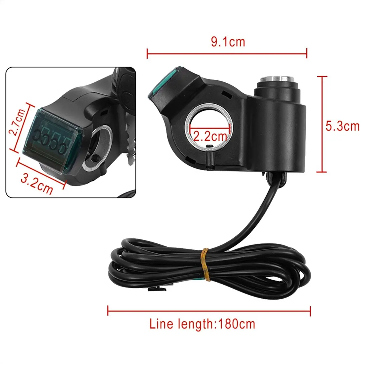 ABME Electric Scooter Ignition Lock for ZERO X8 X10 X11 Power Key Lock Thumb Throttle Voltmeter Display
ABME Electric Scooter Ignition Lock for ZERO X8 X10 X11 Power Key Lock Thumb Throttle Voltmeter Display