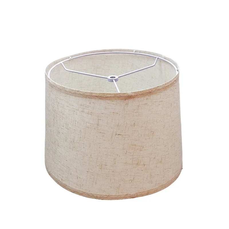 Linen Drum Lamp Shade 10" Top x 11.8" Bottom x 7.87" High Spider for Medium Size Table Lamps Wall Sconces Replacement Lampshade
Linen Drum Lamp Shade 10" Top x 11.8" Bottom x 7.87" High Spider for Medium Size Table Lamps Wall Sconces Replacement Lampshade