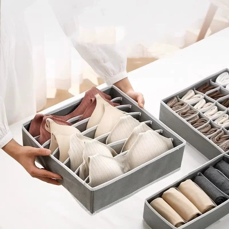 New Organizer For Underwear Socks Bra Pants Scarf Tie Storage Box Wardrobe Drawer Organizers Foldable Case For Organizer
New Organizer For Underwear Socks Bra Pants Scarf Tie Storage Box Wardrobe Drawer Organizers Foldable Case For Organizer