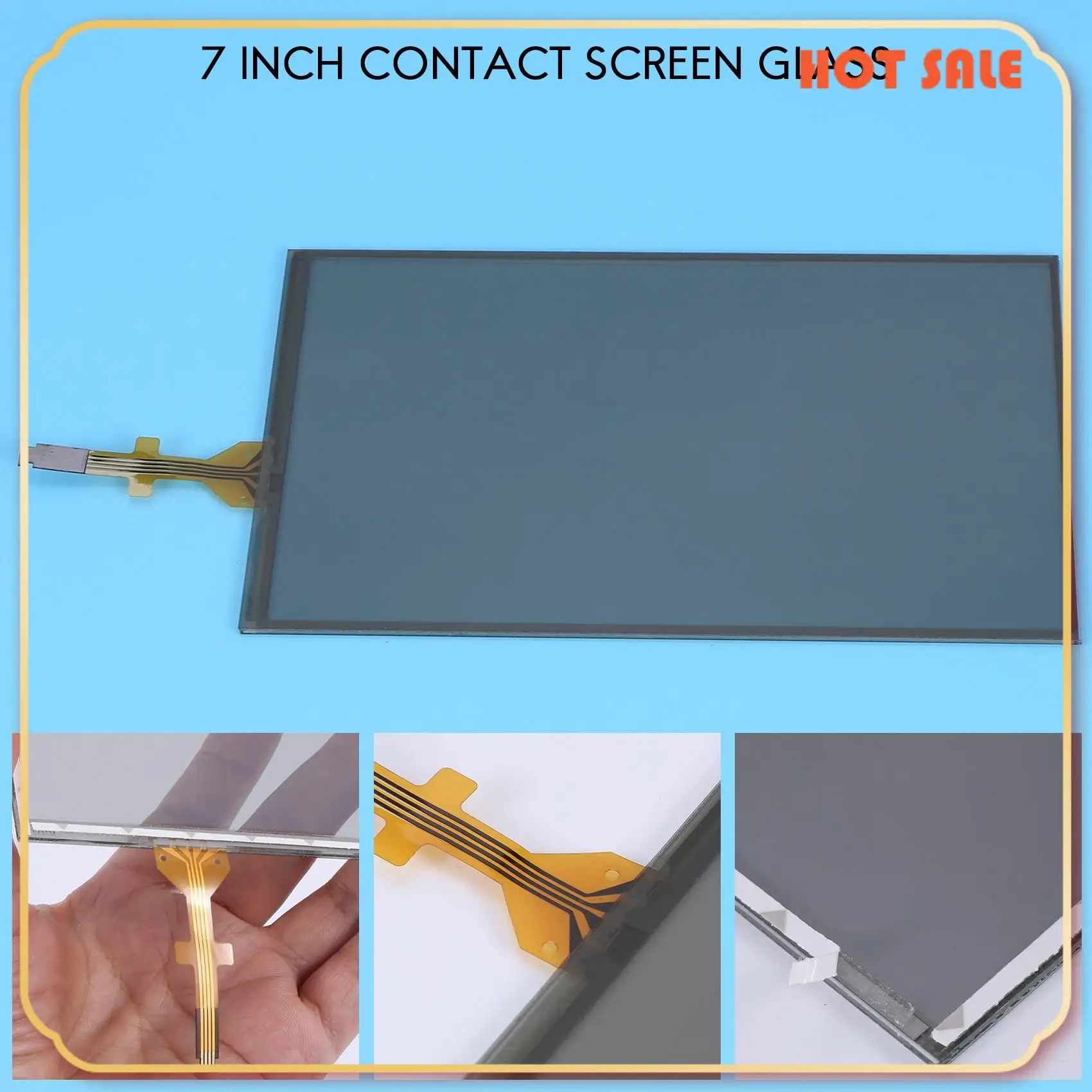 ABFA Car 7Inch Contact Screen Glass Digitizer Navigation For 208 2008 308 Citroen C5 C4L C3XR LAM070G004A GCX156AKM-E
ABFA Car 7Inch Contact Screen Glass Digitizer Navigation For 208 2008 308 Citroen C5 C4L C3XR LAM070G004A GCX156AKM-E