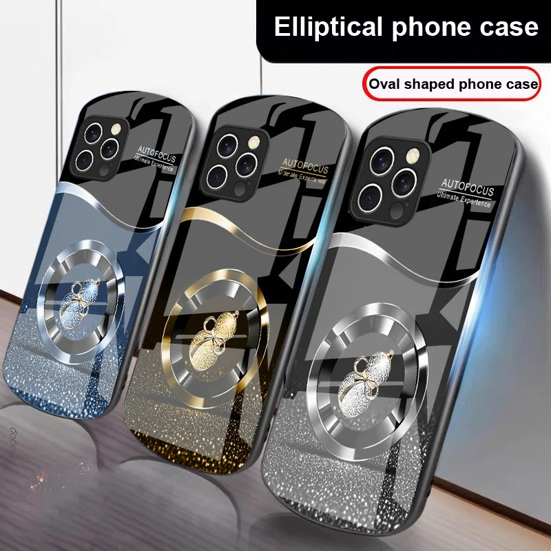 Golden Lucky Gourd For iPhone 16 15 14 13 Plus 12 mini 11 Pro Max XR Xs Max X 7 8 6 6S 2022 20 Elliptical glass phone case
Golden Lucky Gourd For iPhone 16 15 14 13 Plus 12 mini 11 Pro Max XR Xs Max X 7 8 6 6S 2022 20 Elliptical glass phone case