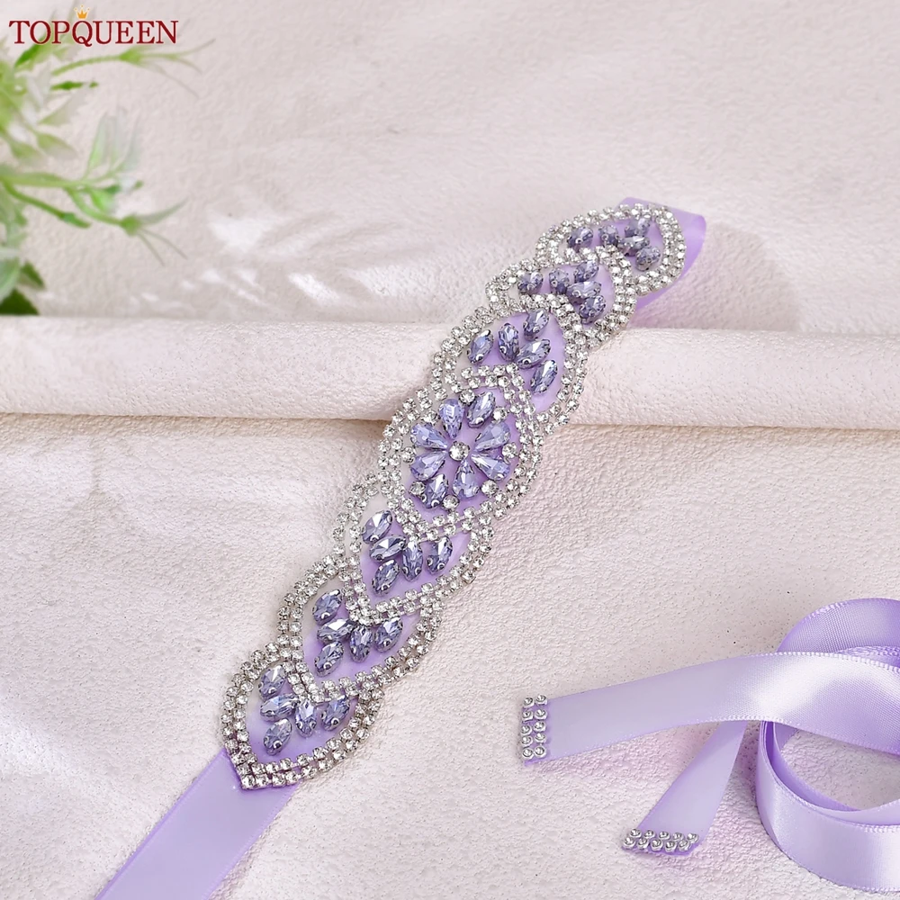 TOPQUEEN свадебный пояс, элегантный лиловый пояс со стразами, подходит для женщин, платья, вечерние платья для выпускного вечера, идеальное украшение S248
TOPQUEEN свадебный пояс, элегантный лиловый пояс со стразами, подходит для женщин, платья, вечерние платья для выпускного вечера, идеальное украшение S248