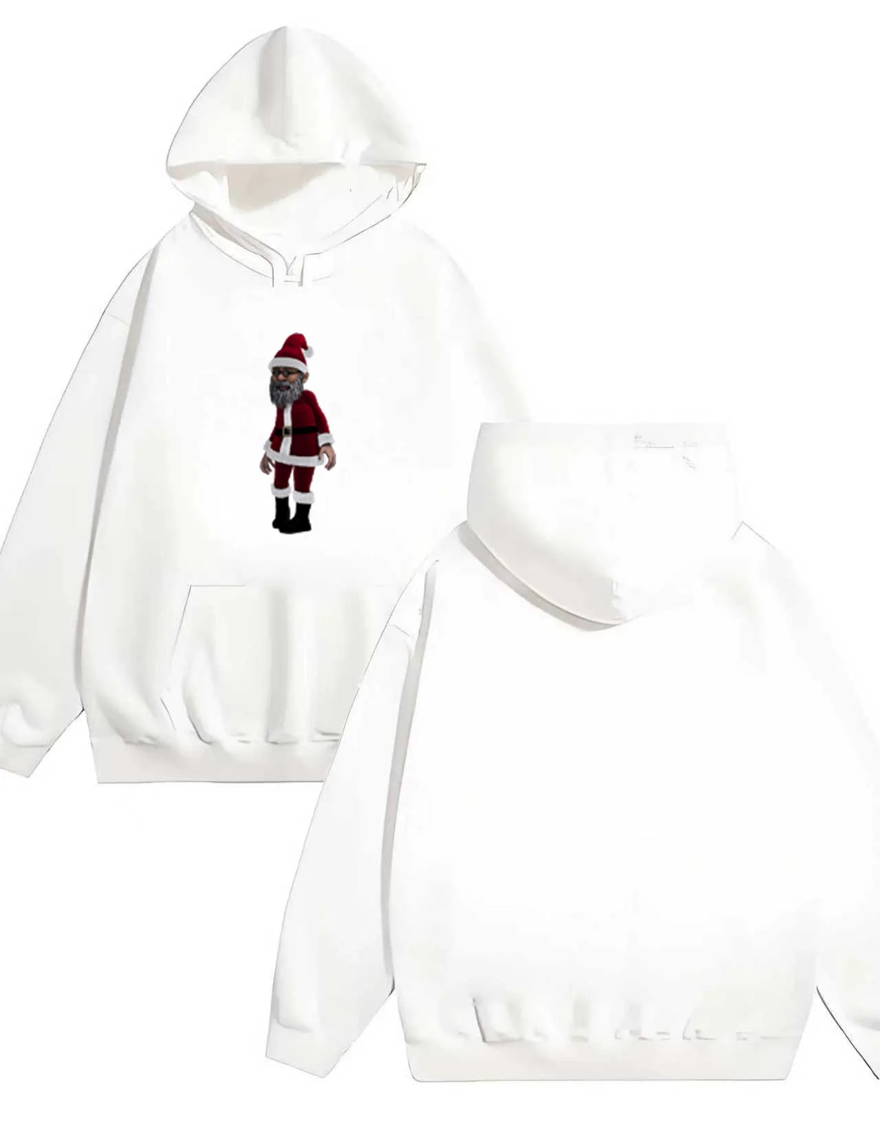 The 2025 new men's and women's fashion loose 330G heavy-duty hooded sweatshirt with Christmas-style prints
The 2025 new men's and women's fashion loose 330G heavy-duty hooded sweatshirt with Christmas-style prints