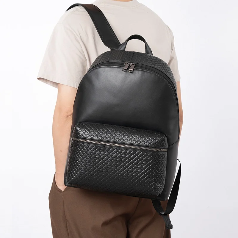 Мужская кожаная сумка-рюкзак Bapa на осень-зиму, модная, с двумя лямками, большая вместимость, для бизнеса и путешествий, 2024, производство Китай
Мужская кожаная сумка-рюкзак Bapa на осень-зиму, модная, с двумя лямками, большая вместимость, для бизнеса и путешествий, 2024, производство Китай