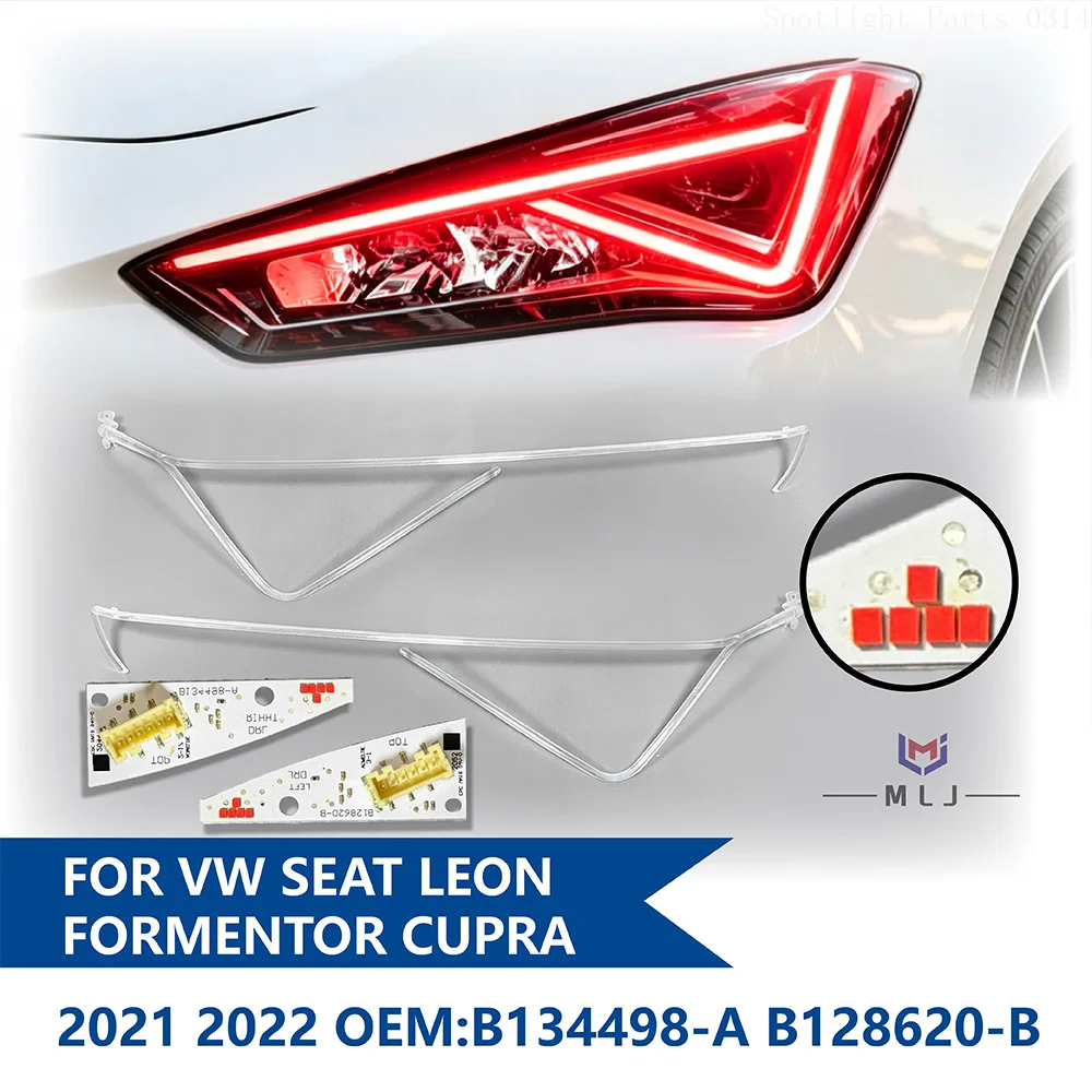 B134498-A B128620-B For Seat Leon Formentor Cupra 2021-2022 Angel Eye Light Guide Strip Red DRL Turn Signal Chip Car Accessories
B134498-A B128620-B For Seat Leon Formentor Cupra 2021-2022 Angel Eye Light Guide Strip Red DRL Turn Signal Chip Car Accessories