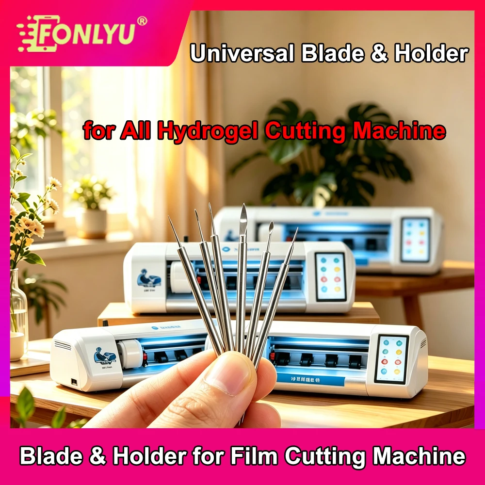 FONLYU Hydrogel Film Cutting Blade Knife Compatible for Mobile Phone Screen Protector Back Skin Film Cutting Machine Cutter Y22
FONLYU Hydrogel Film Cutting Blade Knife Compatible for Mobile Phone Screen Protector Back Skin Film Cutting Machine Cutter Y22