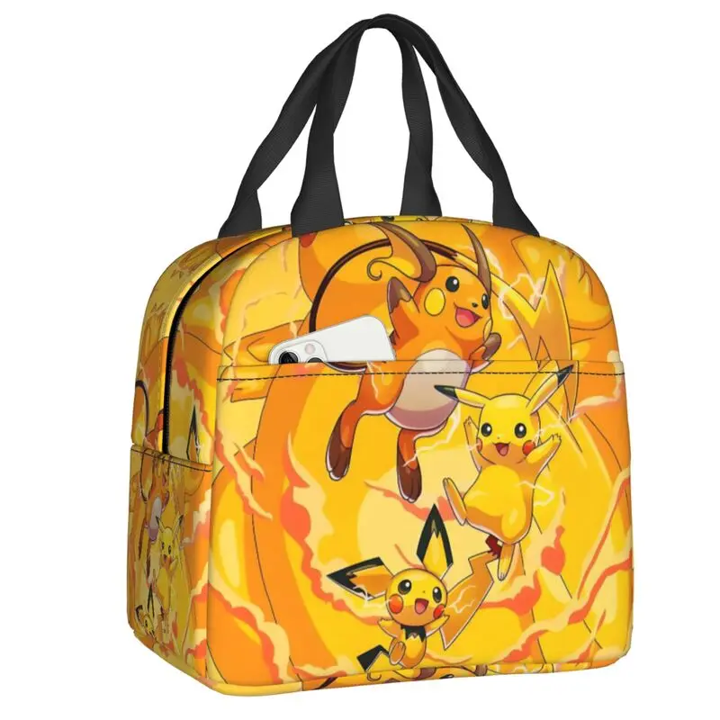 Custom P-Pikachus Kawaii Insulated Lunch Bag Portable Thunderbolt Cute Printed Thermal Cooler Lunch Box Office Picnic Travel
Custom P-Pikachus Kawaii Insulated Lunch Bag Portable Thunderbolt Cute Printed Thermal Cooler Lunch Box Office Picnic Travel