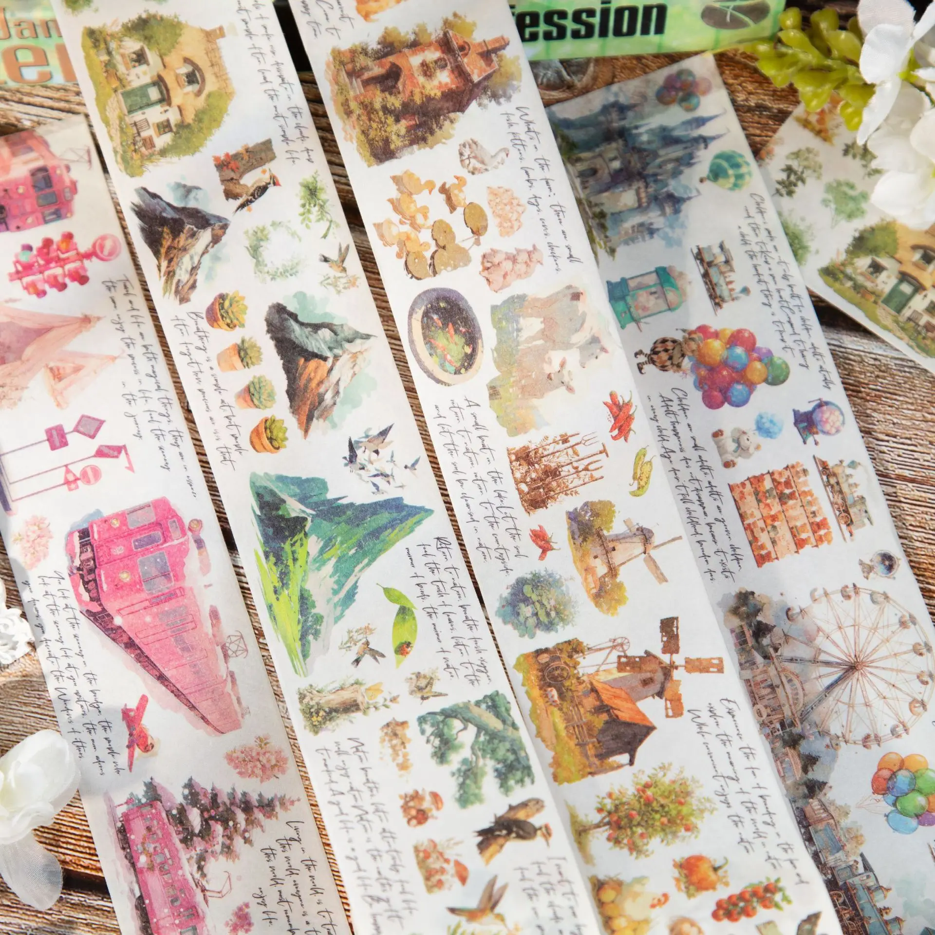 10pcs/lot Decorative Adhesive tapes The Wonderful World of Pandora Scrapbooking DIY Paper Scrapbooking Stickers
10pcs/lot Decorative Adhesive tapes The Wonderful World of Pandora Scrapbooking DIY Paper Scrapbooking Stickers