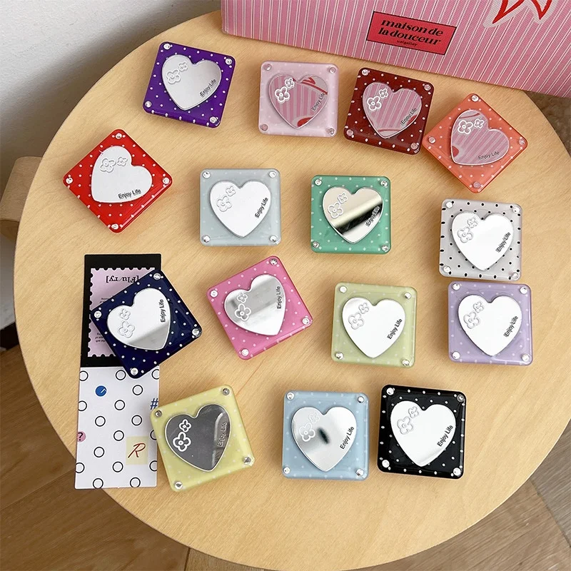 Square Heart Mirror Mobile Phone Stand Holder Fold Grips For IPhone 16 17 Xiaomi Phone Accessories Stand Holder Accessories
Square Heart Mirror Mobile Phone Stand Holder Fold Grips For IPhone 16 17 Xiaomi Phone Accessories Stand Holder Accessories