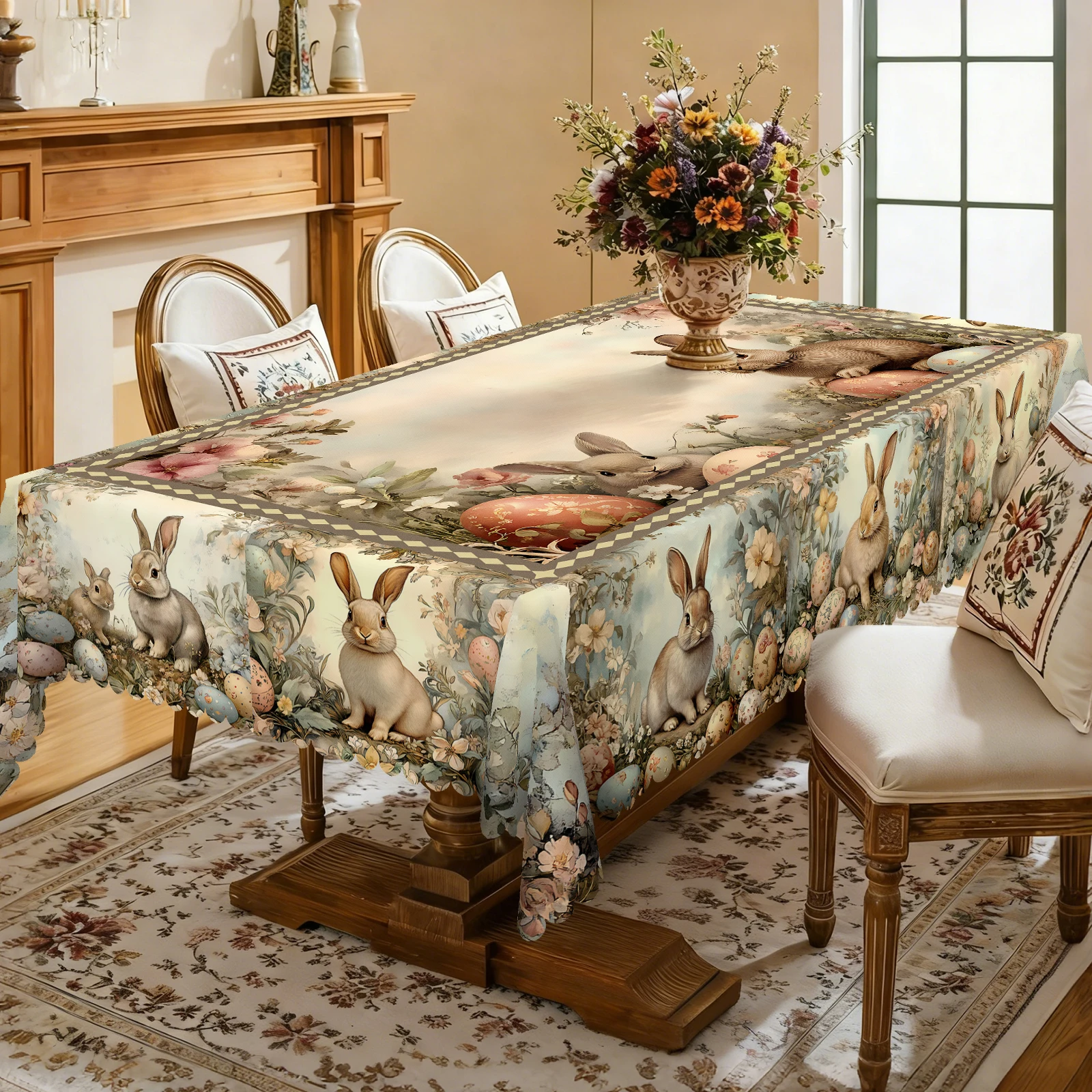 Роскошная сказочная тема, Пушистый милый кролик, Яркие яйца, Нежный цветочный узор, Несколько вариантов размера, Рельефные края, Водонепроницаемый, Устойчивый к морщинам, Идеальный пасхальный подарок для семьи и друзей, Прямоугольные и круглые чехлы на ст
Роскошная сказочная тема, Пушистый милый кролик, Яркие яйца, Нежный цветочный узор, Несколько вариантов размера, Рельефные края, Водонепроницаемый, Устойчивый к морщинам, Идеальный пасхальный подарок для семьи и друзей, Прямоугольные и круглые чехлы на ст