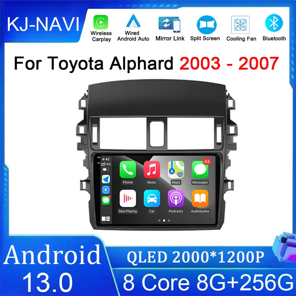 Android 13 для Toyota Alphard 2003 - 2007 автомобильное радио, стерео-навигация, сенсорный экран, мультимедийный видеоплеер, 5G Wifi Carplay
Android 13 для Toyota Alphard 2003 - 2007 автомобильное радио, стерео-навигация, сенсорный экран, мультимедийный видеоплеер, 5G Wifi Carplay