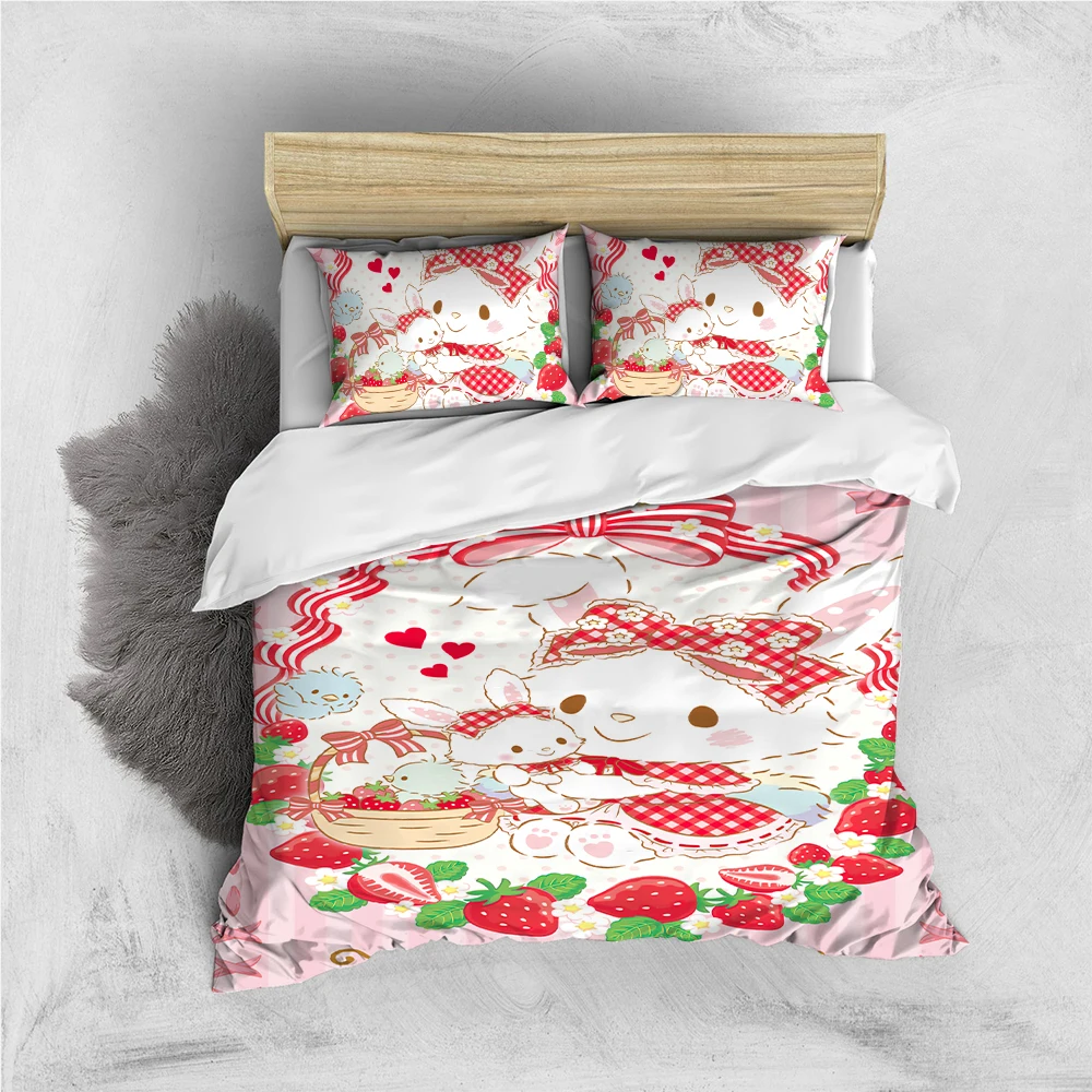Cute Wish Me Mell Duvet Cover Set Home Style Bedding Soft Laundry Cotton Bed 3 Piece Set Student Dormitory Gift
Cute Wish Me Mell Duvet Cover Set Home Style Bedding Soft Laundry Cotton Bed 3 Piece Set Student Dormitory Gift