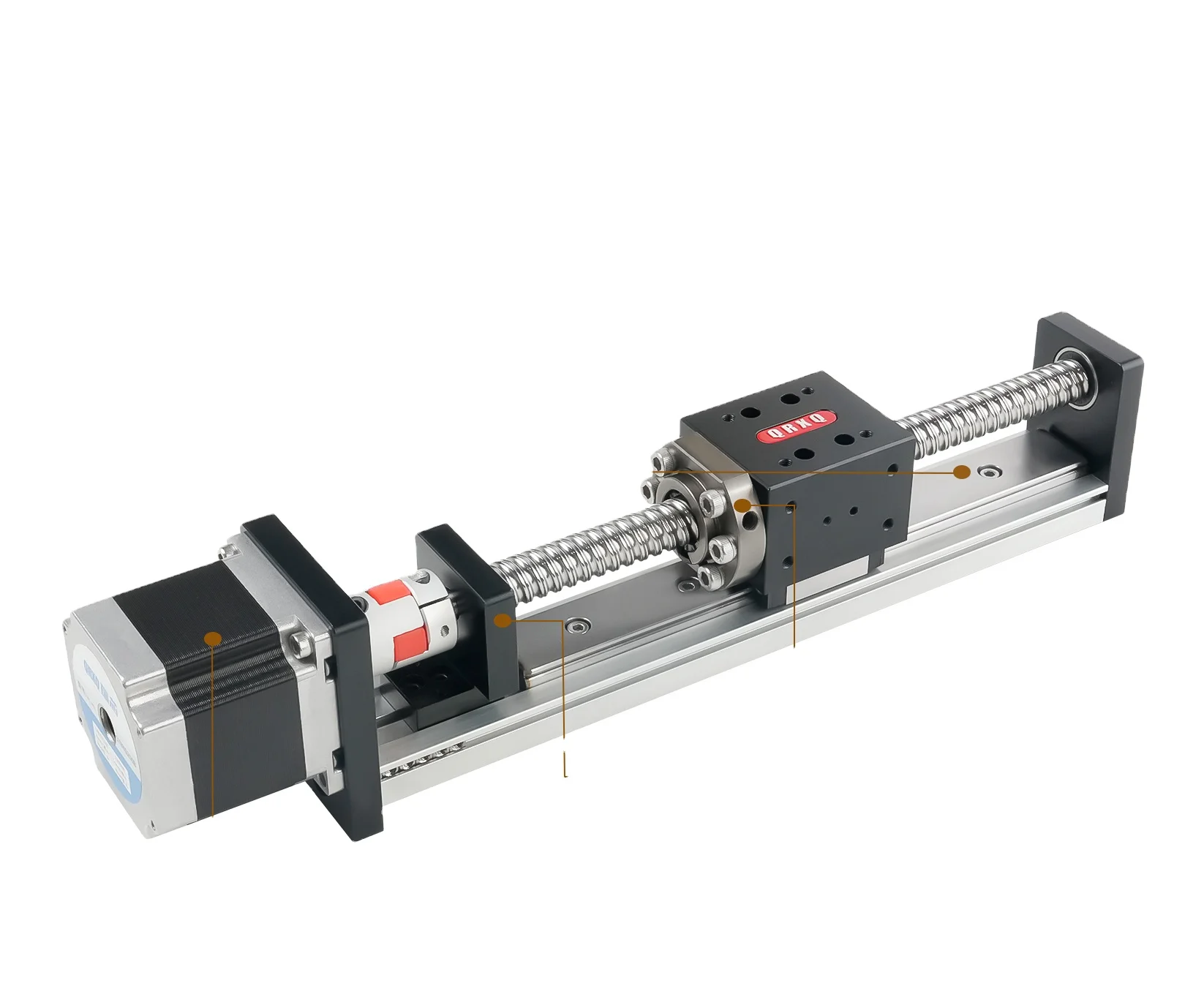 QRXQ RXSN40 High Precision Stepper Servo Motor Bearing Customizable Length Screw Rail Synchronous Module Engine Linear Guide PLC 
QRXQ RXSN40 High Precision Stepper Servo Motor Bearing Customizable Length Screw Rail Synchronous Module Engine Linear Guide PLC