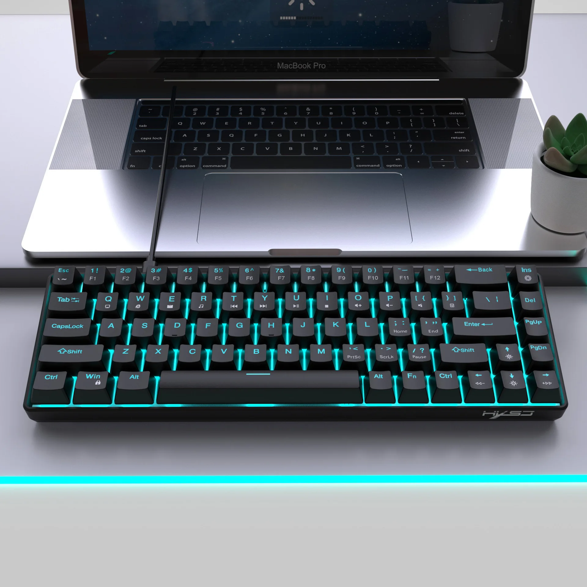 HXSJ V800 Проводная механическая игровая клавиатура 68-клавишная клавиатура с возможностью горячей замены, двойные колпачки из АБС-пластика, многоцветные режимы освещения
HXSJ V800 Проводная механическая игровая клавиатура 68-клавишная клавиатура с возможностью горячей замены, двойные колпачки из АБС-пластика, многоцветные режимы освещения
