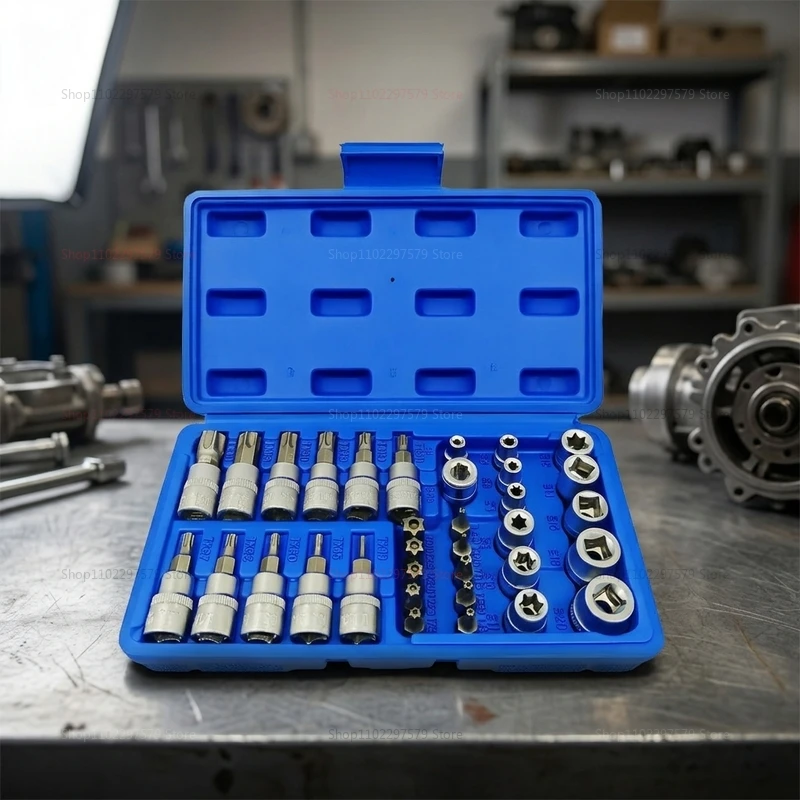 Socket Wrench Set E Socket Screwdriver Bits Star Sockets Car Repair Tool Kit for Auto Maintenance Mechanical Home DIY Repair
Socket Wrench Set E Socket Screwdriver Bits Star Sockets Car Repair Tool Kit for Auto Maintenance Mechanical Home DIY Repair
