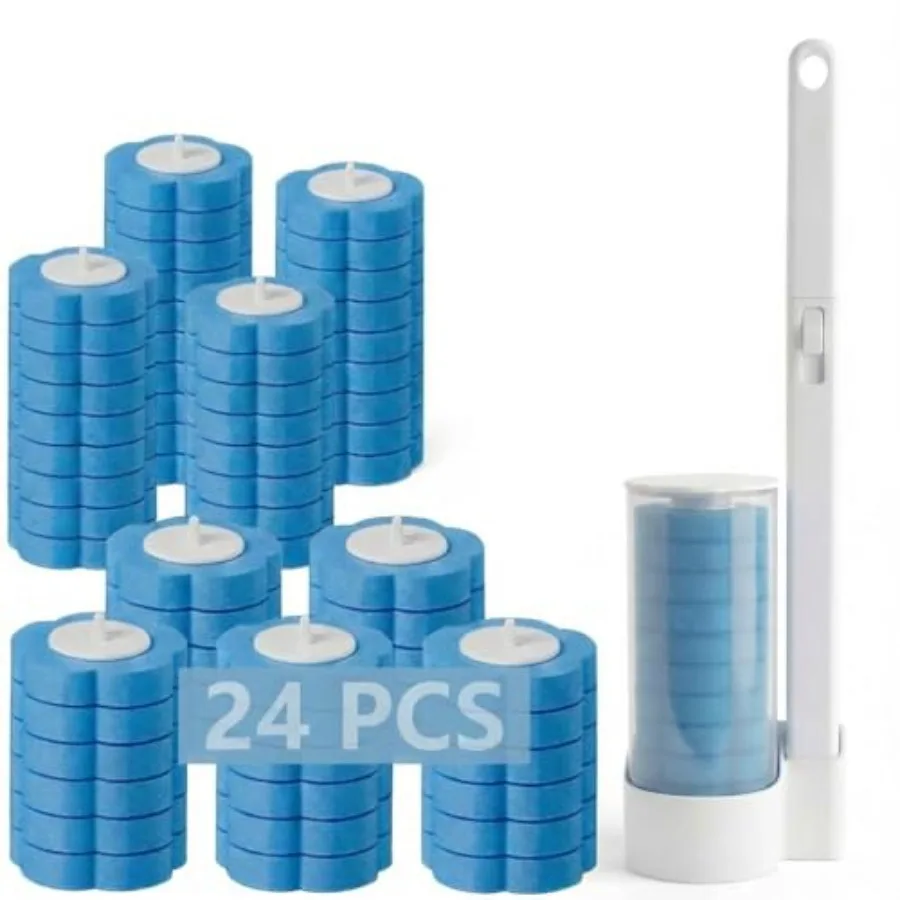 Disposable Toilet Brush for Bathroom Cleaning, Toilet Brush and Holder Set, Deep Cleaning Toilet Bowl Cleaner with Replaceable
Disposable Toilet Brush for Bathroom Cleaning, Toilet Brush and Holder Set, Deep Cleaning Toilet Bowl Cleaner with Replaceable