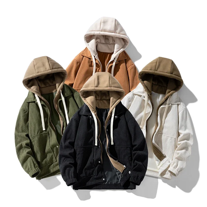 New Fashion Hooded Sweatshirt for Men Loose Stitching Single Breasted Hoodies with Pocket Boy Baseball Cardigan Jacket
New Fashion Hooded Sweatshirt for Men Loose Stitching Single Breasted Hoodies with Pocket Boy Baseball Cardigan Jacket