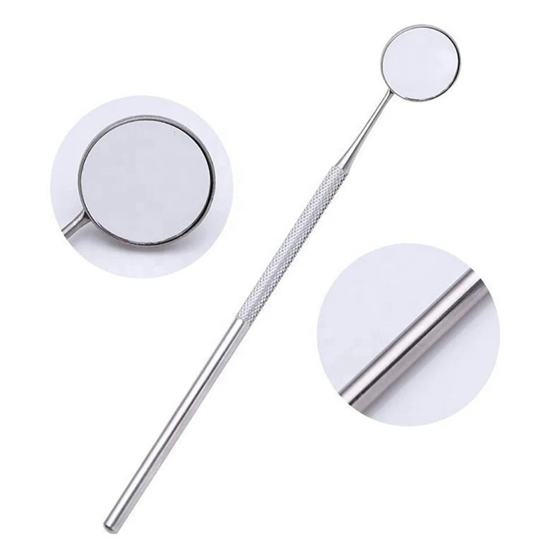 Стоматологическое зеркало для полости рта из нержавеющей стали, стерилизованное стоматологическое зеркало для рта, инструмент для наращивания ресниц, зеркало для отбеливания зубов, инспекционное зеркало
Стоматологическое зеркало для полости рта из нержавеющей стали, стерилизованное стоматологическое зеркало для рта, инструмент для наращивания ресниц, зеркало для отбеливания зубов, инспекционное зеркало