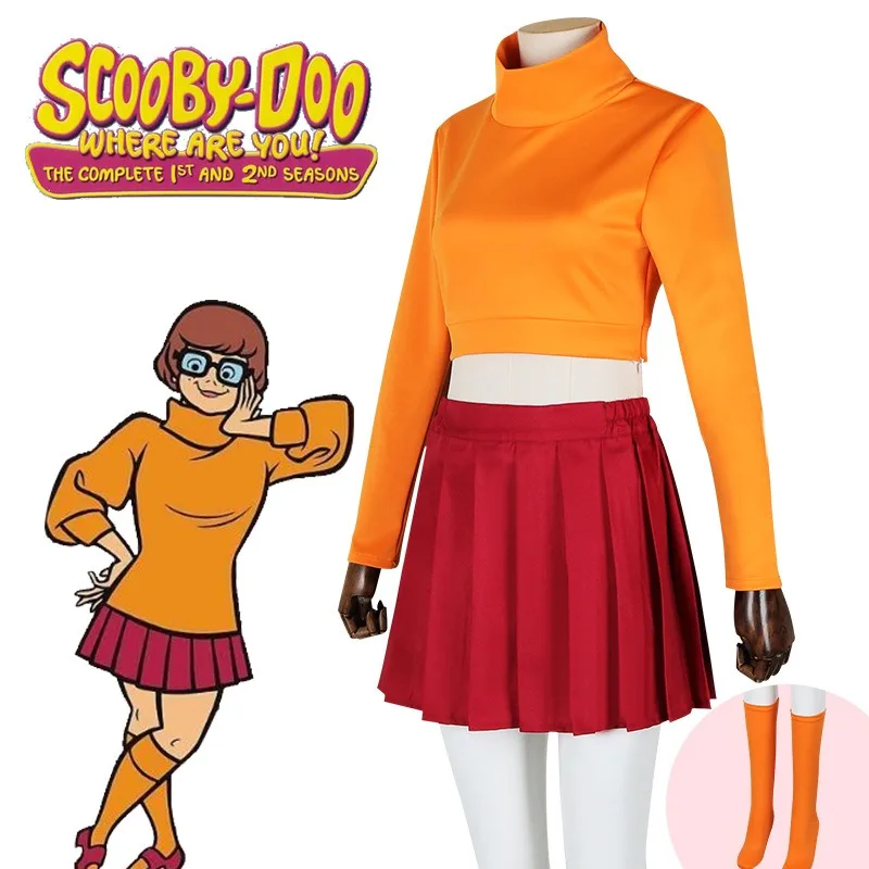 Hot Scoobys Doo Velma Cosplay Costume Halloween Role Performance Clothing Women's Traditional Chinese Costume Stage Wear
Hot Scoobys Doo Velma Cosplay Costume Halloween Role Performance Clothing Women's Traditional Chinese Costume Stage Wear