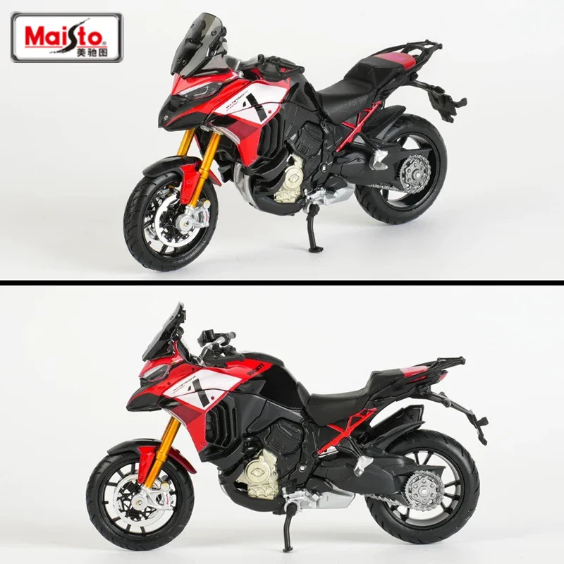Maisto 1:18 Ducati Multistrada V4 сплав уличная спортивная модель мотоцикла литая под давлением металлическая гоночная модель мотоцикла моделирование подарок ребенку
Maisto 1:18 Ducati Multistrada V4 сплав уличная спортивная модель мотоцикла литая под давлением металлическая гоночная модель мотоцикла моделирование подарок ребенку