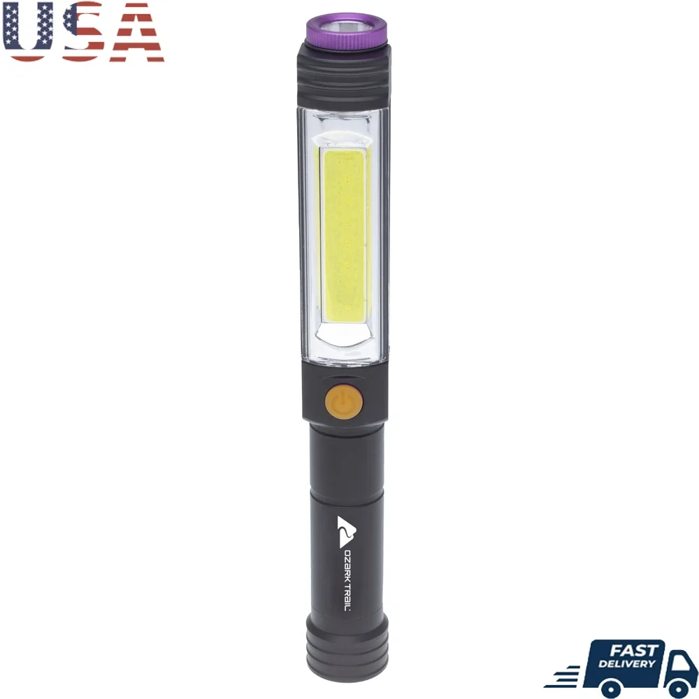 400 Lumen LED Flashlight with UV Light Durable Aluminum Compact Multi-Mode Waterproof Portable Outdoor Emergency Use
400 Lumen LED Flashlight with UV Light Durable Aluminum Compact Multi-Mode Waterproof Portable Outdoor Emergency Use