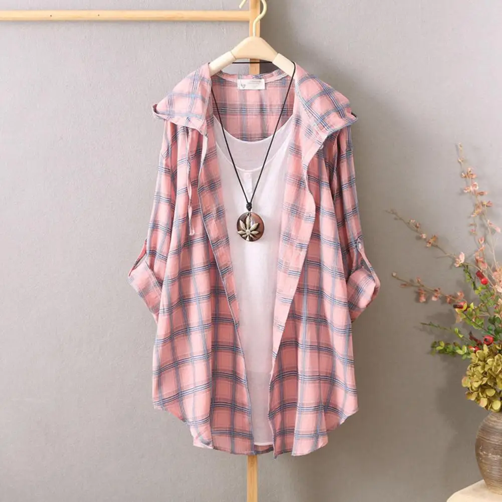 Stylish Sunscreen Shirt Lightweight Wear Resistant Women Cardigan Summer Women Thin Shirt Casual Jacket
Stylish Sunscreen Shirt Lightweight Wear Resistant Women Cardigan Summer Women Thin Shirt Casual Jacket