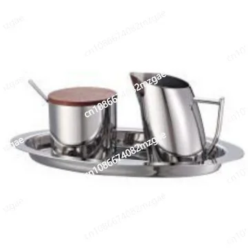 Stainless steel sugar tank table three-piece set of sugar cup hotel supplies western food hotel tank milk cup
Stainless steel sugar tank table three-piece set of sugar cup hotel supplies western food hotel tank milk cup