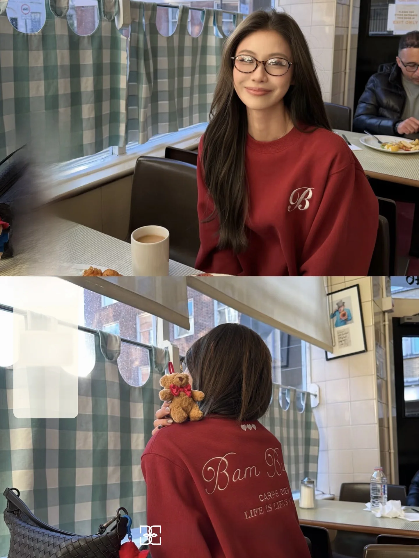 Obliviate Fleece Lined Embroidered Sweatshirt Women's Retro Water Red Large And Small Sizes Available round Neck Long Sleeve
Obliviate Fleece Lined Embroidered Sweatshirt Women's Retro Water Red Large And Small Sizes Available round Neck Long Sleeve