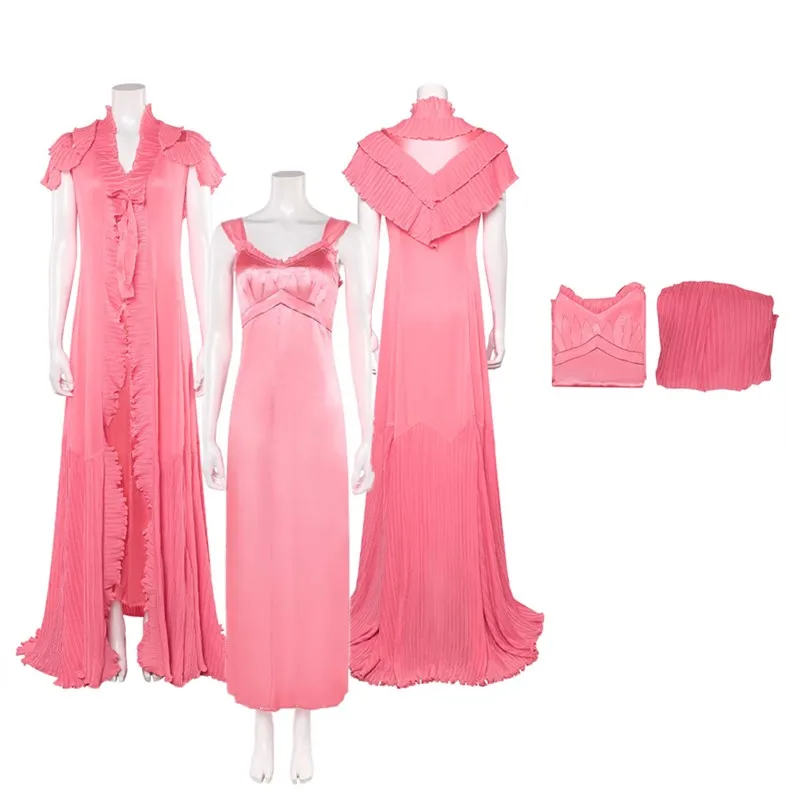 Wicked Fantasia Glinda Косплей Розовая ночная рубашка Костюм Маскировка Женская пижама Халат Одежда для сна Хэллоуин Карнавальный костюм
Wicked Fantasia Glinda Косплей Розовая ночная рубашка Костюм Маскировка Женская пижама Халат Одежда для сна Хэллоуин Карнавальный костюм