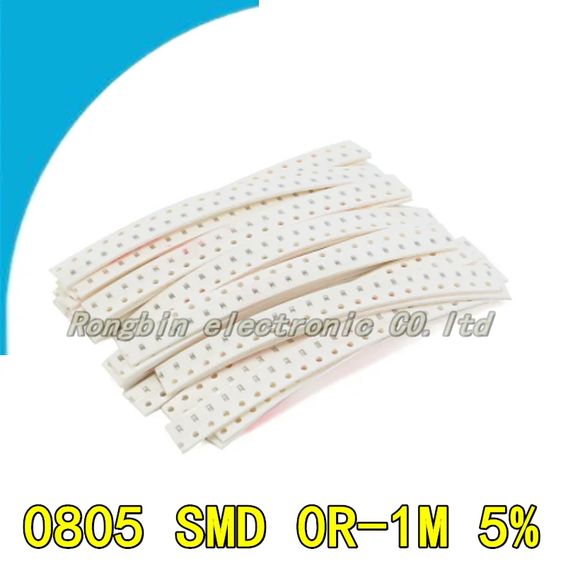100PCS NEW 0805 SMD 1/4W 0R ~ 10M patch resistance 5% 010R 100R 220R 330R 470R 1K 4.7K 10K 47K 100K 010100330470 Oh
100PCS NEW 0805 SMD 1/4W 0R ~ 10M patch resistance 5% 010R 100R 220R 330R 470R 1K 4.7K 10K 47K 100K 010100330470 Oh