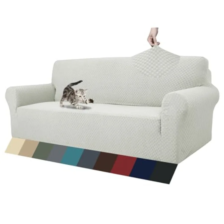 1 Pcs Jacquard Couch Covers for 3 Cushion Couch Living Room High Stretch Sofa Cover Pets Dogs Friendly Anti Slip Thickened Slip
1 Pcs Jacquard Couch Covers for 3 Cushion Couch Living Room High Stretch Sofa Cover Pets Dogs Friendly Anti Slip Thickened Slip
